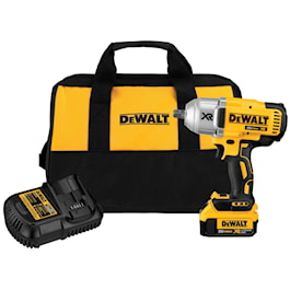 DeWalt 20v MAX* XR Brushless High Torque 1/2 in. Impact Wrench with Dentent Pin Anvil (4.0 Ah) (Reconditioned)