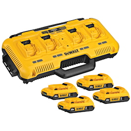 DEWALT 20-V 4-Pack 2 Amp-Hour; 2 Amp-Hour Lithium-ion Battery Kit (Charger Included) (Reconditioned)