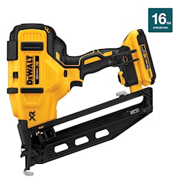 DeWalt 20V MAX* XR® 16 GA Angled Finish Nailer - Kit (Reconditioned)