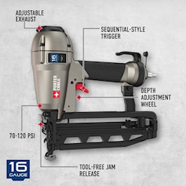 Porter Cable Pneumatic 16-Gauge 2-1/2 in. Nailer Kit (Reconditioned)