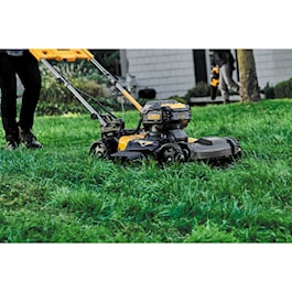 DeWalt 2X20V MAX* 21-1/2 in. Brushless Cordless FWD Self-Propelled Lawn Mower (Reconditioned)