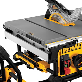 DeWalt 10" Jobsite Table Saw  32 - 1/2" (82.5cm) Rip Capacity, and a Rolling Stand (Reconditioned)