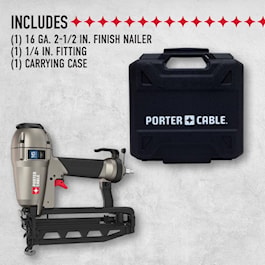 Porter Cable Pneumatic 16-Gauge 2-1/2 in. Nailer Kit (Reconditioned)