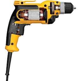 DeWalt 3/8 in. (10mm) VSR™ Pistol Grip Drill with Keyless Chuck Kit (Reconditioned)