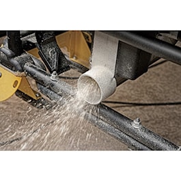 DeWalt 10" Jobsite Table Saw  32 - 1/2" (82.5cm) Rip Capacity, and a Rolling Stand (Reconditioned)