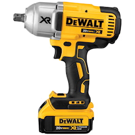 DeWalt 20v MAX* XR Brushless High Torque 1/2 in. Impact Wrench with Dentent Pin Anvil (4.0 Ah) (Reconditioned)