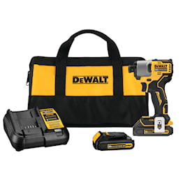 DeWalt 20V MAX* Brushless Cordless 1/4 in. Impact Driver Kit (Reconditioned)