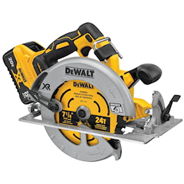 DeWalt 20V MAX* XR® Cordless Brushless 7-1/4 in Circular Saw with POWER DETECT™ Tool Technology Kit (Reconditioned)