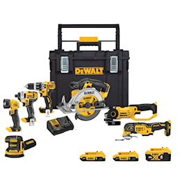 DeWalt 20V MAX* 7-Tool Combo Kit with TOUGHSYSTEM® (Reconditioned)