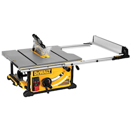 DeWalt 10" Jobsite Table Saw  32 - 1/2" (82.5cm) Rip Capacity, and a Rolling Stand (Reconditioned)