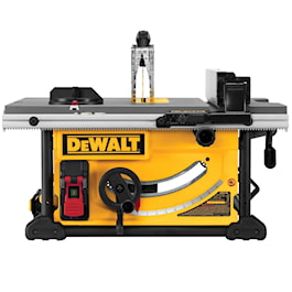 DeWalt 10" Jobsite Table Saw  32 - 1/2" (82.5cm) Rip Capacity, and a Rolling Stand (Reconditioned)