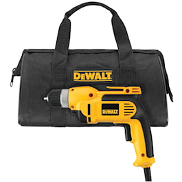 DeWalt 3/8 in. (10mm) VSR™ Pistol Grip Drill with Keyless Chuck Kit (Reconditioned)