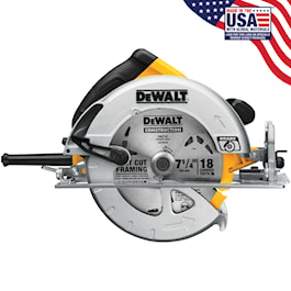 DeWalt 7-1/4 in. Lightweight Circular Saw with Contractor Bag (Reconditioned)
