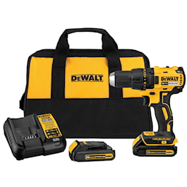 DeWalt 20V MAX* Brushless Cordless Compact Drill/Driver Kit - 2 batteries (Reconditioned)