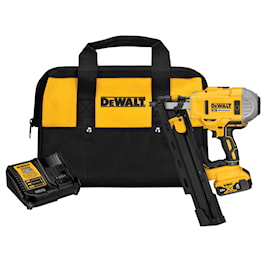 DeWalt 20V MAX* 21° PLASTIC COLLATED CORDLESS FRAMING NAILER KIT (Reconditioned)