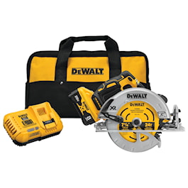 DeWalt 20V MAX* XR® Cordless Brushless 7-1/4 in Circular Saw with POWER DETECT™ Tool Technology Kit (Reconditioned)
