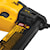 Close up of the product information on a  XR 18 GA Cordless Narrow Crown Stapler