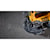 Blade tracking feature Xtreme 12 volt 1 and three quarter inch brushless cordless band saw tool.