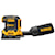 profile of Brushless Cordless Variable Sheet Sander.