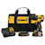 Atomic brushless compact cordless half inch hammer drill driver kit.