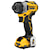 Profile of XTREME brushless cordless screwdriver with battery.