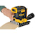 profile of Brushless Cordless Variable Sheet Sander with sheet.