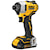 Profile of ATOMIC brushless cordless compact impact driver kit two battery.