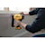 XR 18 GA Cordless Brad Nailer in action on the bottom panel of a window