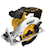 Profile of brushless cordless circular saw.