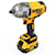 Angled view of DEWALT 20V MAX XR(&#174;) 1/2 in. High Torque Impact Wrench with 5.0 Ah battery