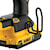 Close up of the belt hook feature of  XR 18 GA Cordless Brad Nailer
