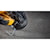 Single point blade tracking adjustment feature Xtreme 12 volt 1 and three quarter inch brushless cordless band saw tool.