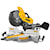 Profile of double bevel sliding compound miter saw.