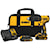 Brushless compact cordless hammer drill driver kit.