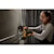 Xtreme 12 volt 1 and three quarter inch brushless cordless band saw tool being used to cut metal.