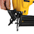 Close up of the open nose piece feature of a  XR 18 GA Cordless Brad Nailer