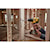 ATOMIC Brushless Compact Cordless half inch Hammer drill driver drilling  wooden plank.