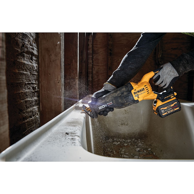 DeWalt 20V MAX Brushless Cordless Reciprocating Saw with FLEXVOLT ADVANTAGE Tool Only Reconditioned